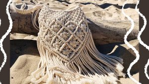 SUMMER MUST HAVE! Пляжная макраме сумка