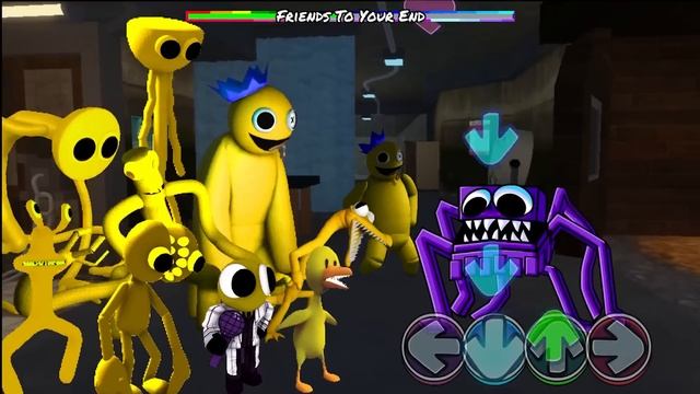 Garten Rainbow Friends Vs All Rainbow Friends All Colors | Friday Night Funkin' Mod Roblox смотреть онлайн