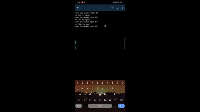 exercise | python on Android