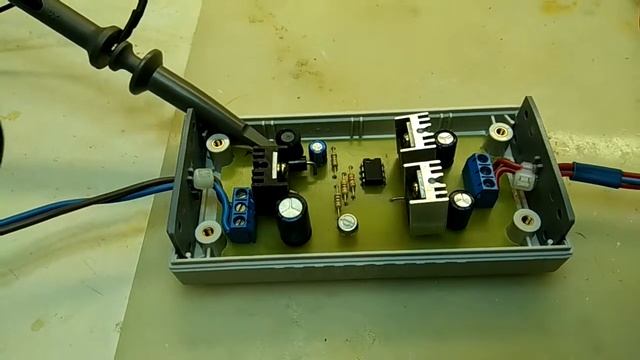 Тестируем адаптер питания для Р-105М после сборки ... смотреть онлайн