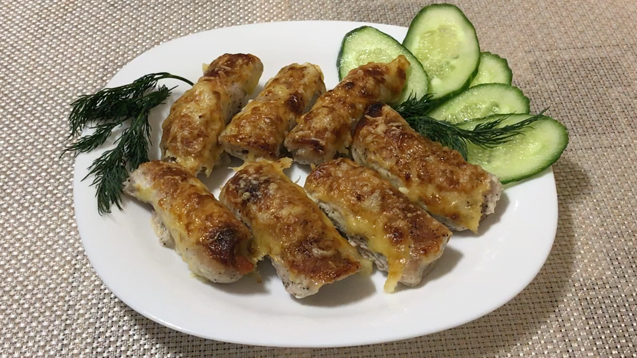 Боже, как это вкусно! Такие нежные свиные рулетики с курагой. Гости в восторге! (делюсь рецептом)