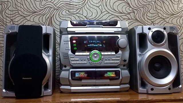 Муз центр LG FFH - 8900 .Panasonic Sa- Ak 28. Колонки. смотреть онлайн