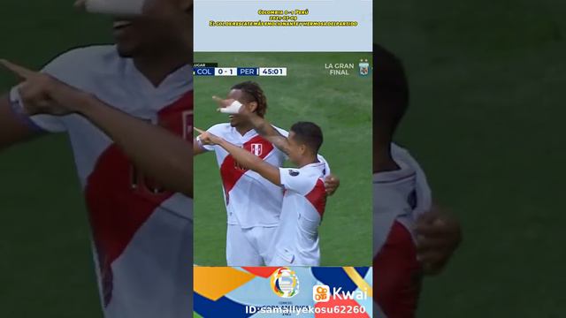 Perú vs Colombia Goool de yosimar yotun