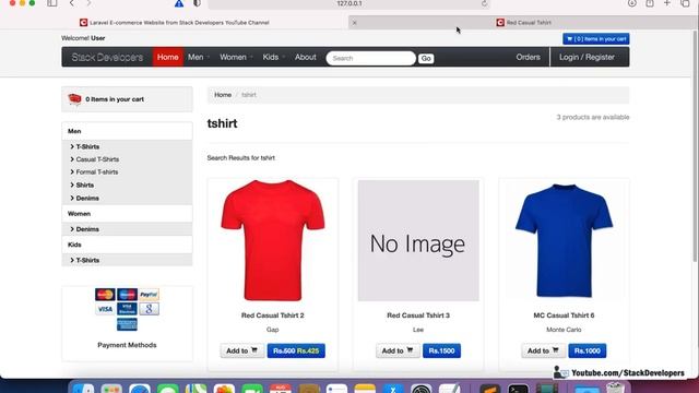 Laravel E-commerce Add-on Feature (V) | Search Products by Category Name (Bug Resolved)