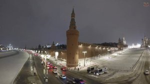 Большой Москворецкий мост. Таймлапс | 16.01.2024