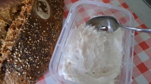 Намазка из сало и чеснока!Очень вкусно!