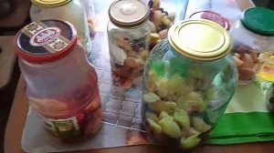 Компот на зиму из персика и ежевики???