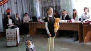 Сценка к Дню Защитника Отечества в Днепровской школе