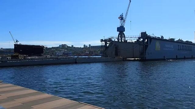 ДЭПЛ 507 "Могоча" (пр.877 "Палтус") в ремонте на Дальзаводе смотреть онлайн