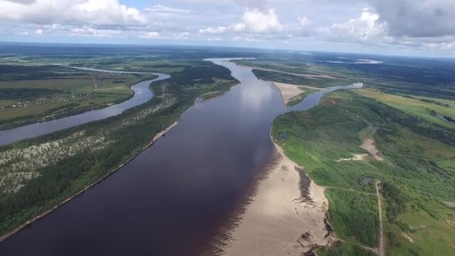 Коряжма, Вычегда, остров профсоюзов смотреть онлайн