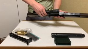 Снайперская винтовка с нерф патронами и гильзами