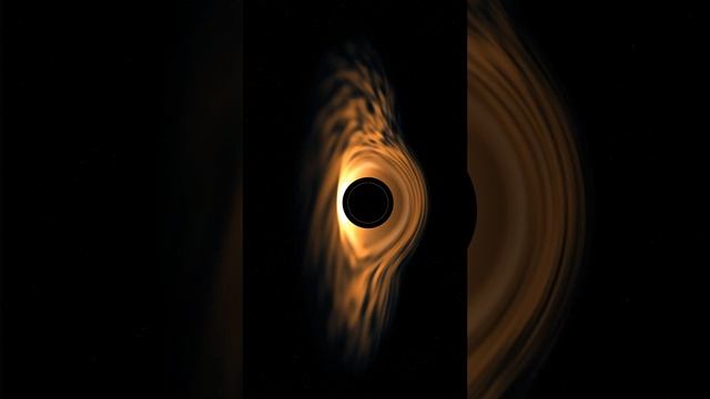 Black hole animation made in blender cycles