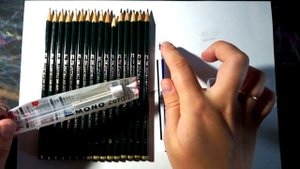Что такое клячка, карандаш-ластик. Чем я рисую свои рисунки.