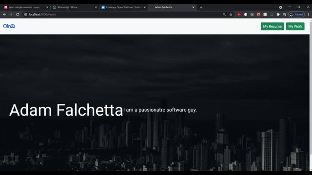 Build A Portfolio Website Using Reactjs смотреть онлайн