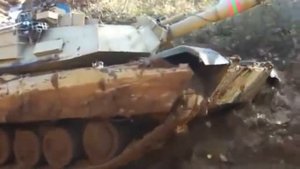 Американский танк - как ребенок в грязи, против ДТ-30 "Витязь"