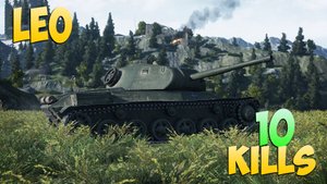 Leo - 10 Фрагов 4.6K Урона - Берсерк! - Мир Танков