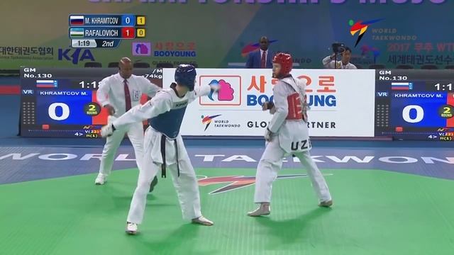 2017 World Taekwondo Championships MUJU _ Final match (Men -74kg) смотреть онлайн
