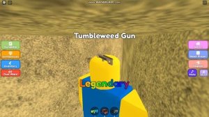 How to Get Tumbleweed Gun in Admin Guns! Roblox