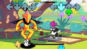 FNF New Rainbow Friends 2D vs Bluey, Bingo & Mackenzie Sings Bluey Can Can | Smile Song FNF Mods