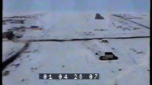 Chukotka. Russia.1993. /Чукотка. Посадка самолёта Ан-30 на мыс Шмидта. май 1993 год/