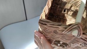 Грунтовка плетеных изделий