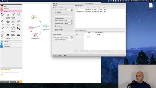 Data Mining with Orange - Prediction