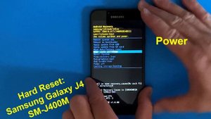 Hard Reset a Samsung Galaxy J4 (SM-J400M) / Restauración de Fábrica a Samsung Galaxy J4.