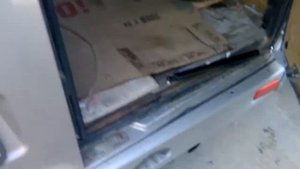 Газовый упор в заднюю дверь Газели