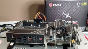 MSI B550 TomaHawk Flashing the BIOS no CPU