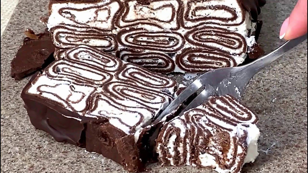 Шоколадный Рай: Торт из Блинчиков, Который Разорвёт Ваши Вкусовые Рецепторы! смотреть онлайн