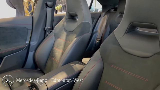 2020 AMG CLA 35 Sun Yellow for sale at Mercedes-Benz Edmonton West| Stock# PW1595 смотреть онлайн