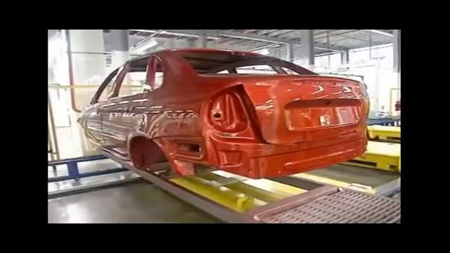 ЛАДА КАЛИНА покраска на оборудование Немецкой фирмы EISENMANN смотреть онлайн