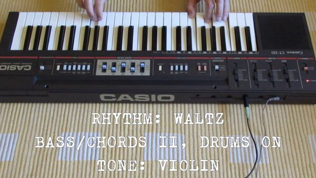 Jupiter Theme (by Gustav Holst) on Casiotone CT-320 смотреть онлайн