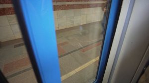 Russia, Moscow, Metro winter night ride from Тага́нская to Пролетарская