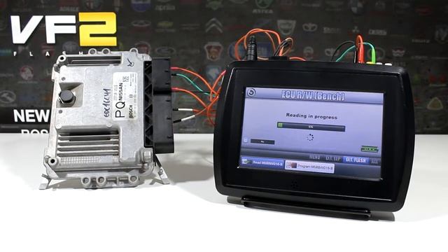 VF2 Flasher - Nissan EDC16C41 смотреть онлайн