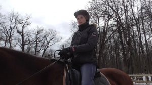 Как поднять лошадь в рысь. Ошибки начинающих. Уроки верховой езды.