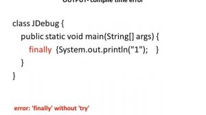 Java Debug # Exception Handling #5