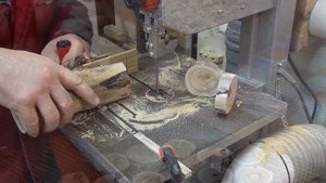 Столешница из торцевых спилов и эпоксидки Первая часть