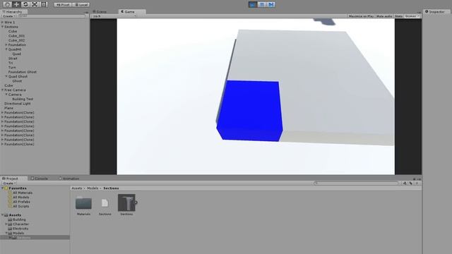 Unity 5 HitBox based building game V2
