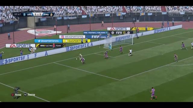 FIFA 17 лучший гол ! смотреть онлайн