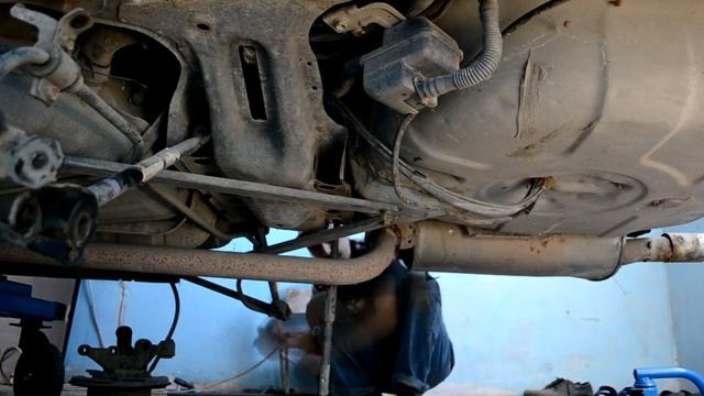 Toyota Solara #4. Разборка ходовой части автомобиля.