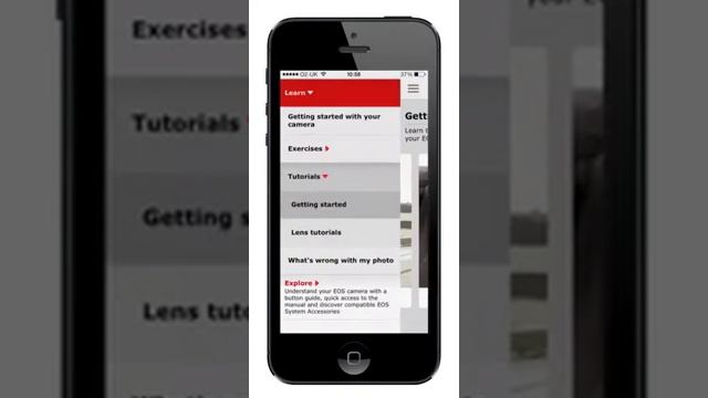 Canon EOS 1200D Companion App смотреть онлайн