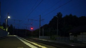 Поезда летним вечером в Коровино