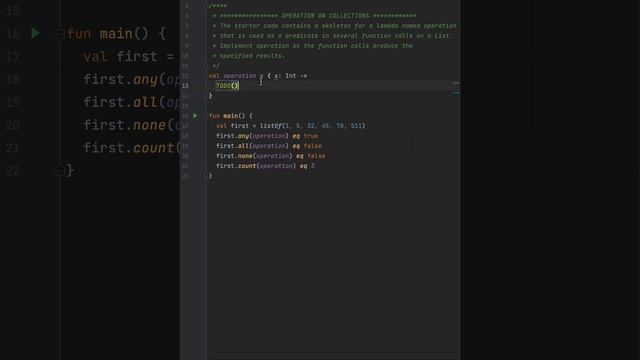 Kotlin - collection operations any all none count super easy programming