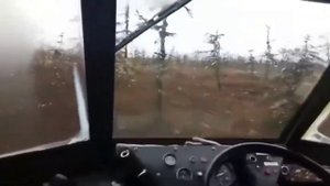 Снегоболотоход Лесник М Север по лесотундре, Охотский район