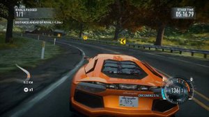 Need for Speed The Run - Autumn Forest ❙ Stage #9 ❙ State Forest ❙ Extreme ❙ Lamborghini Aventador