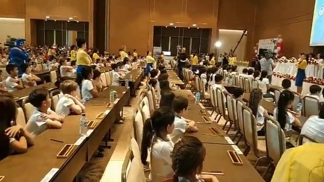 Второе национальное соревнование ALOHA MENTAL ARITHMETIC. В начале Разминка.