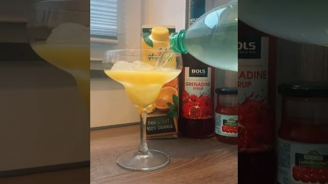 Shirley Temple alcohol free cocktail/Ширли Темпл безалкогольный коктель