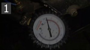 ТЕСТ давления масла тяжёлого мотоблока