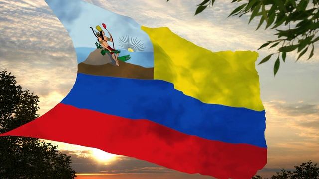 Флаг и гимн Первой Республики Венесуэлы Flag and anthem of the First Republic of Venezuela